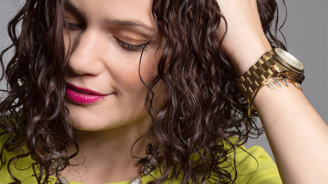 Wet Curly Hairstyles
 Wearable "Wet Hair" Look for Spring