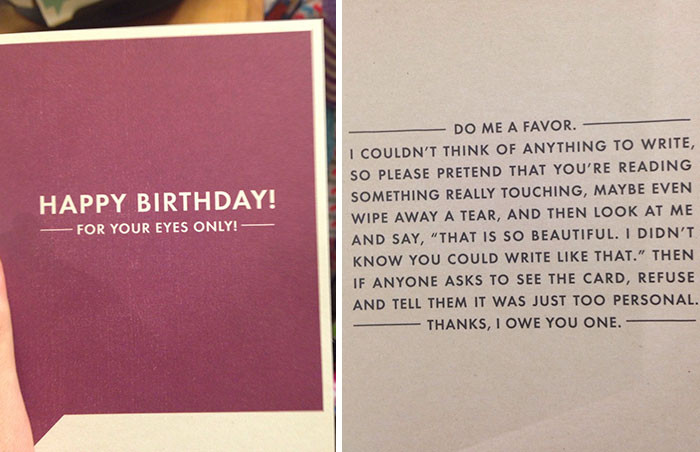 What To Write In A Birthday Card Funny
 86 Hilarious Greeting Cards That Will Surprise You When