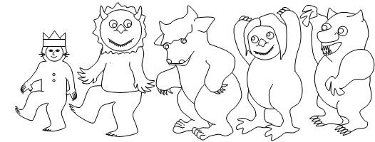 Where The Wild Things Are Free Coloring Sheets
 Fun Learning Printables for Kids