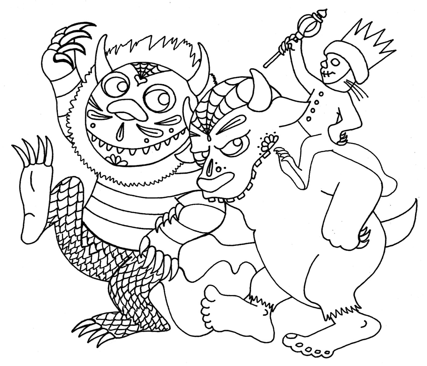 Where The Wild Things Are Free Coloring Sheets
 Yucca Flats N M May 2012