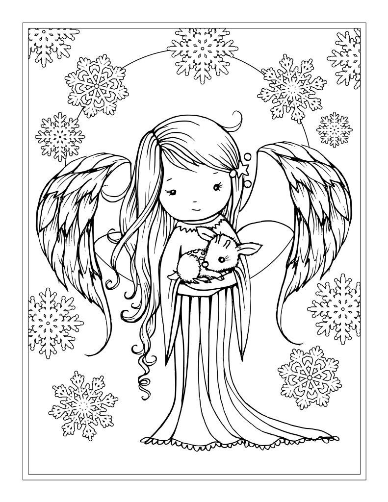 Whimsical World Coloring Book Pages
 From the coloring book Whimsical Winter Wonderland by