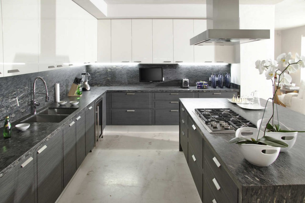 Best ideas about White And Grey Kitchen Ideas
. Save or Pin Gray white kitchen Now.