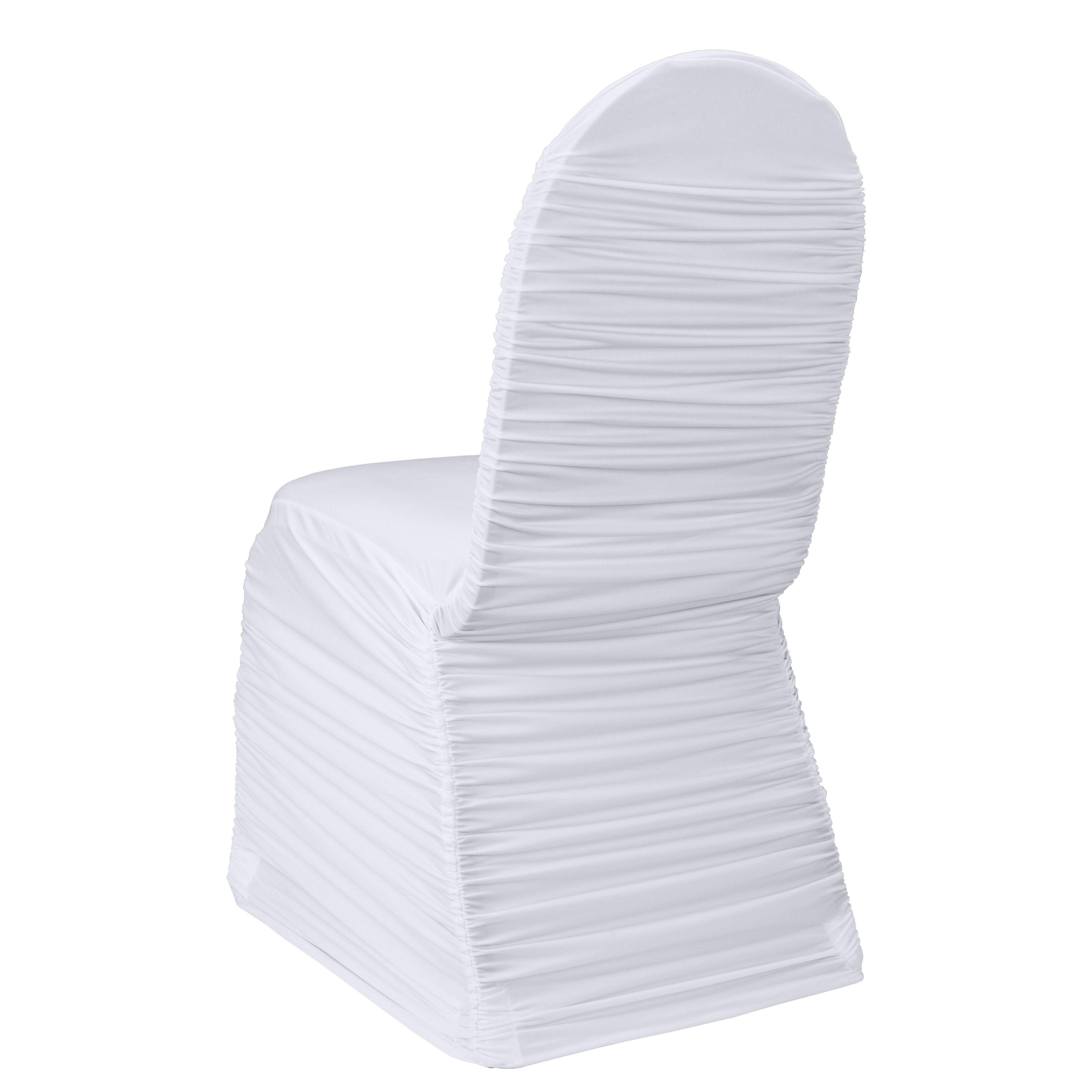 Best ideas about White Chair Covers
. Save or Pin White Ruched Banquet Chair Cover by Chair Covers & Linens Now.