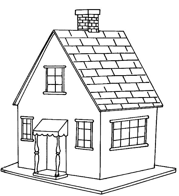 White House Coloring Sheets For Kids
 Free Printable House Coloring Pages For Kids