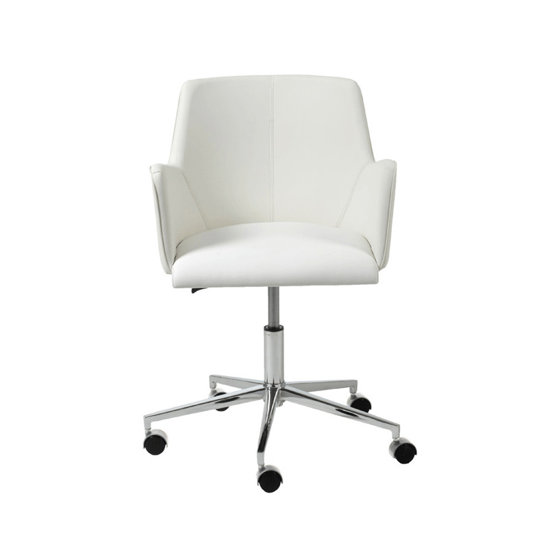 Best ideas about White Office Chair
. Save or Pin Sunny White Swivel fice Chair Now.