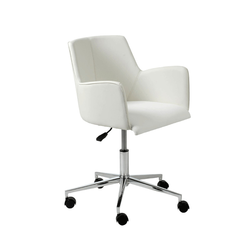 Best ideas about White Office Chair
. Save or Pin Sunny White Swivel fice Chair Now.