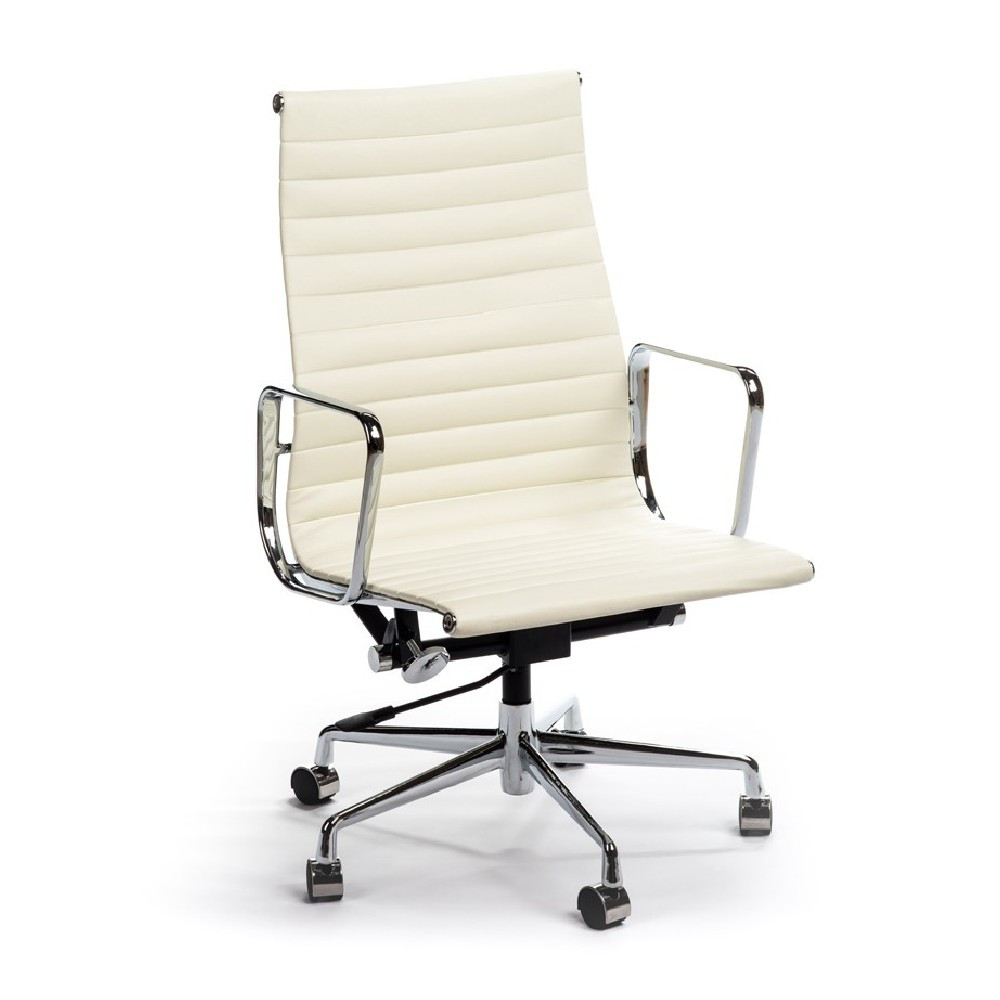 Best ideas about White Office Chair
. Save or Pin Aluminum Highback White fice Chair Now.