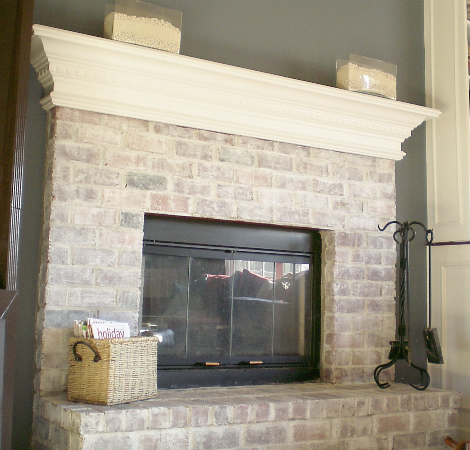 Best ideas about Whitewashed Brick Fireplace
. Save or Pin First Project 2011 Whitewash Brick LOVE IT Cleverly Now.