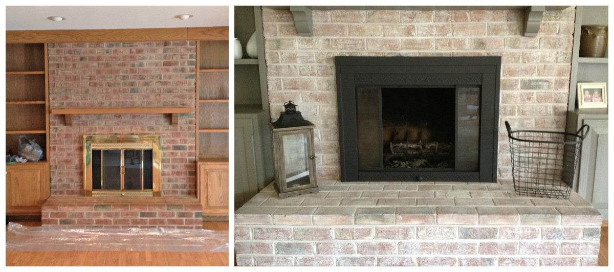 Best ideas about Whitewashed Brick Fireplace
. Save or Pin How to Paint a Brick Fireplace Infarrantly Creative Now.