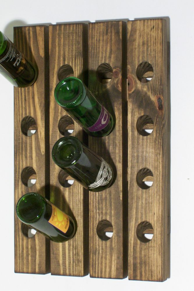 Best ideas about Wine Rack Wall Decor
. Save or Pin Wood Riddling Rack Handmade Wall Hanging Wine Rack Now.