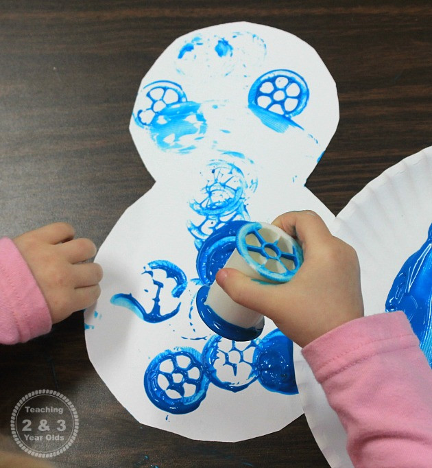 Best ideas about Winter Art Projects For Preschoolers
. Save or Pin Easy Winter Snowman Art for Toddlers Now.