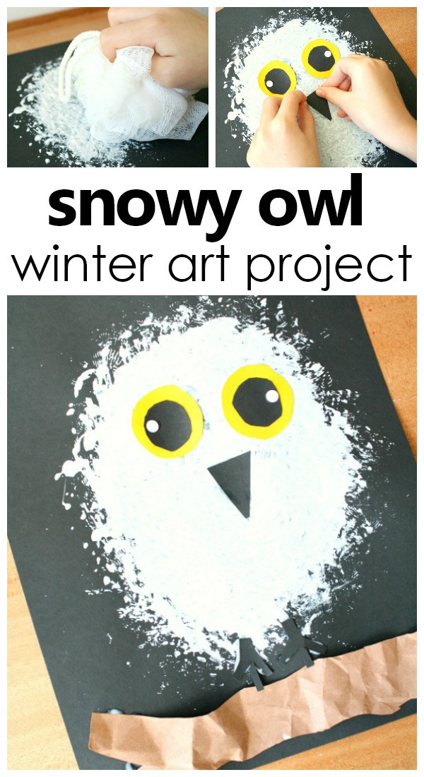 Best ideas about Winter Art Projects For Preschoolers
. Save or Pin Snowy Owl Winter Craft for Kids Fantastic Fun & Learning Now.