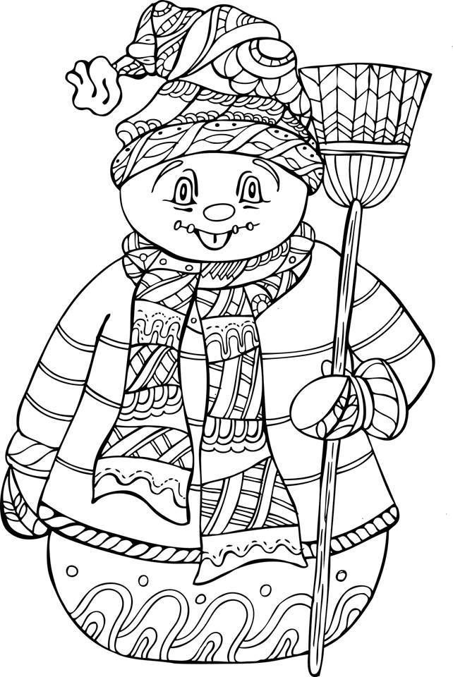 Winter Coloring Pages Adults
 Winter Coloring Pages For Adults Web Gallery