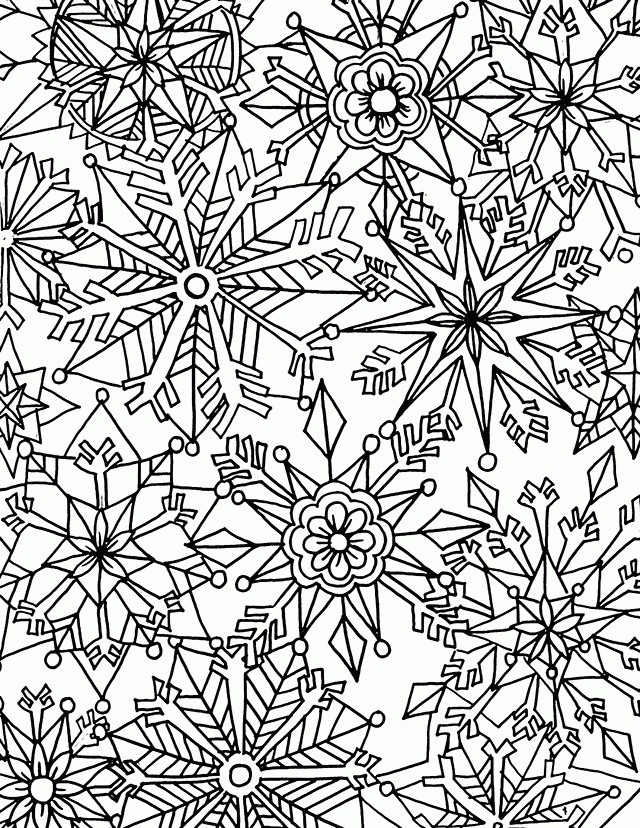 Winter Coloring Pages Adults
 Adult Christmas Coloring Pages to and print for free