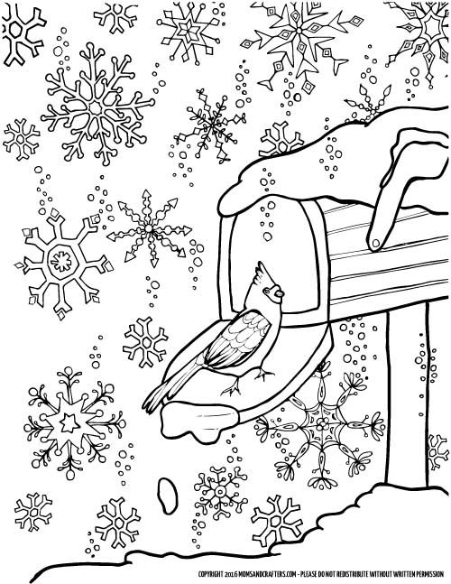 Best ideas about Winter Coloring Pages For Adults
. Save or Pin Winter Snowflake Coloring Page for Grown ups a free Now.