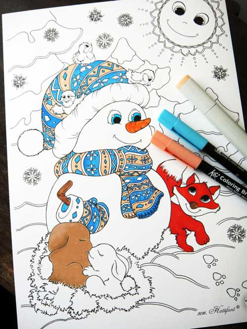 Winter Crafts Adults
 Free Printable Winter Coloring Pages for Adults – Moms and