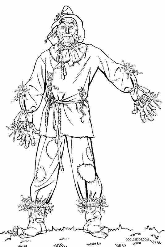 Best ideas about Wizard Of Oz Free Coloring Sheets
. Save or Pin Printable Scarecrow Coloring Pages For Kids Now.