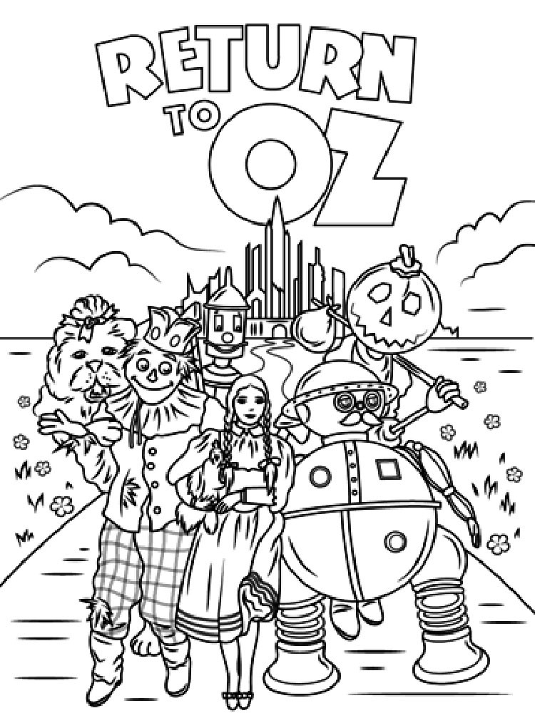 Best ideas about Wizard Of Oz Free Coloring Sheets
. Save or Pin Wizard of Oz Coloring Pages Collections Gianfreda Now.