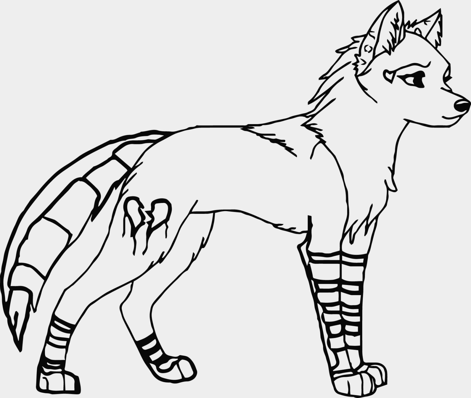 Wolf Coloring Pages
 Cartoon Wolf Coloring Pages