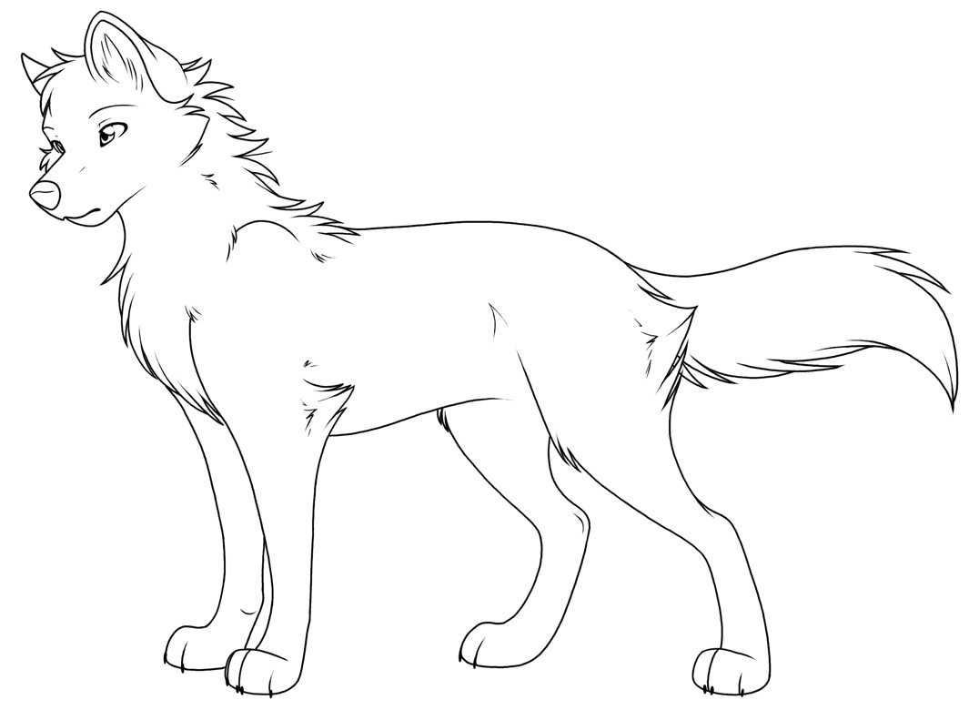 Wolf Coloring Pages
 Free Printable Wolf Coloring Pages For Kids