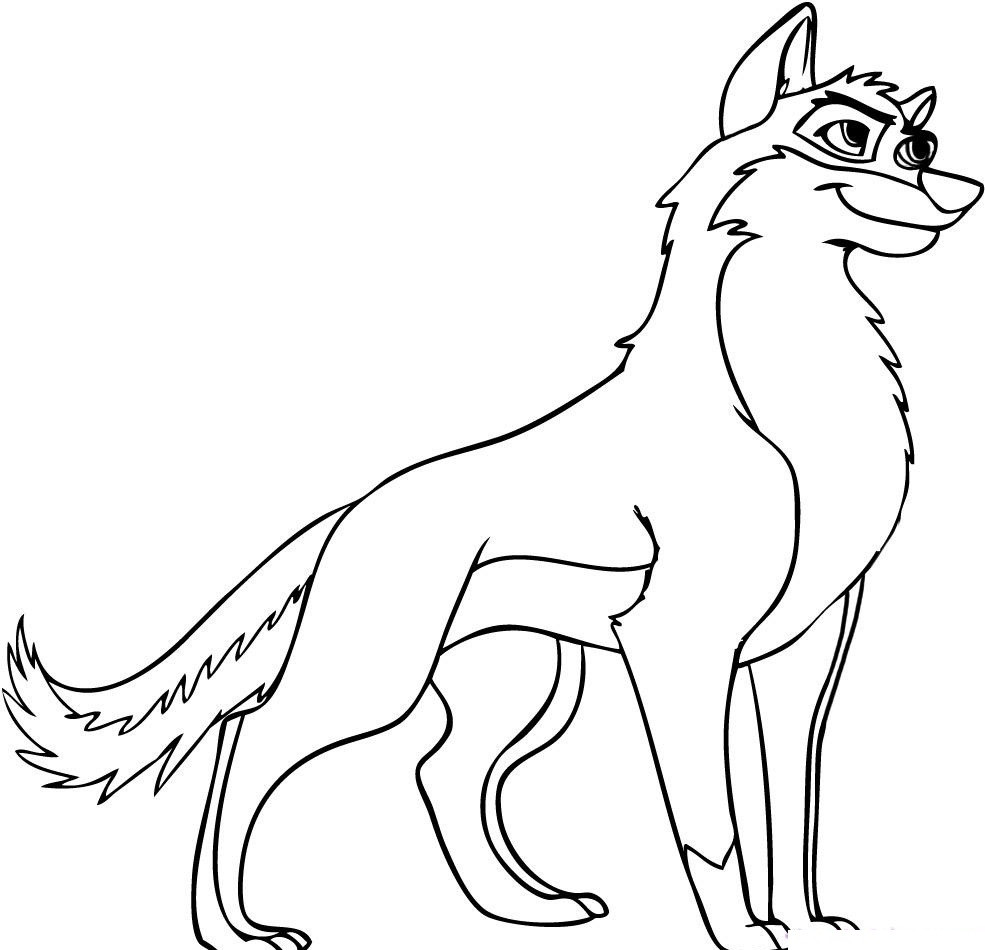 Wolf Coloring Pages
 Free Printable Wolf Coloring Pages For Kids