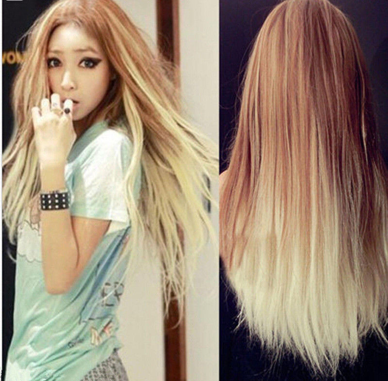 Women'S Long Hairstyles
 New Harajuku Women s Long Straight Hair Full Wig Cosplay