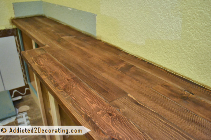 Wood Countertops DIY
 My DIY Wood Countertop Is Finished well…almost