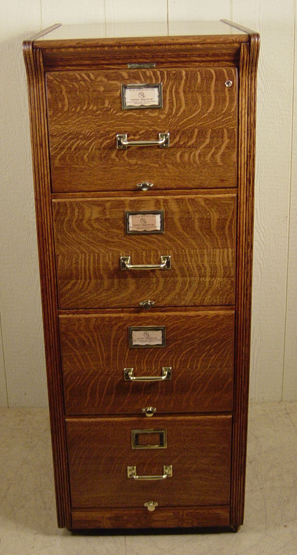Best ideas about Wood Filing Cabinet
. Save or Pin 4 Drawer Vertical Wood File Cabinet richfielduniversity Now.
