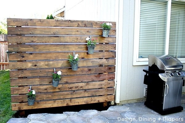 Wood Slat Wall DIY
 26 DIY Garden Privacy Ideas That Are Affordable