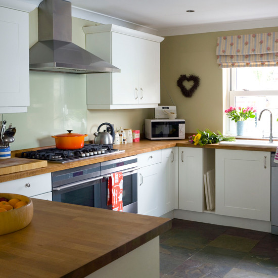 Best ideas about Wooden Kitchen Decor
. Save or Pin Beech wood and white kitchen Now.