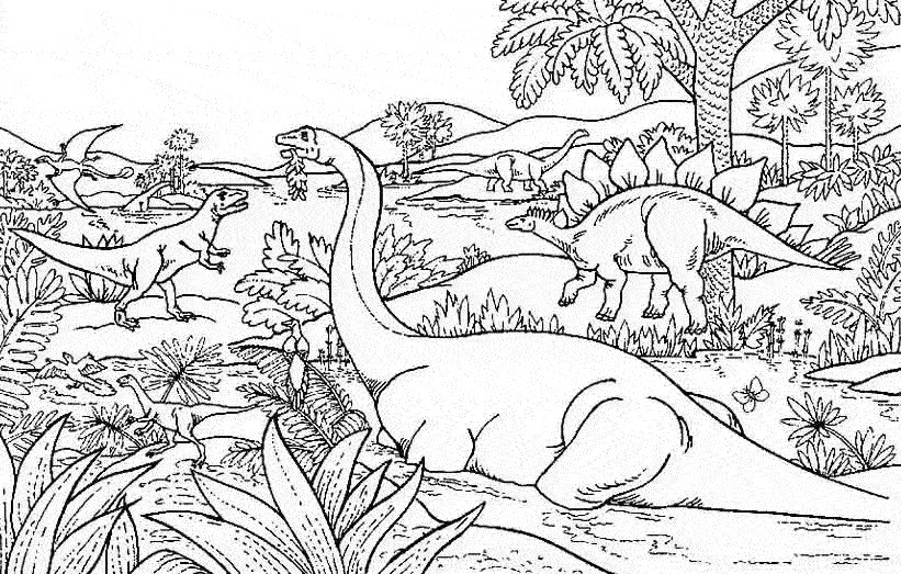 Best ideas about Woodland Coloring Sheets For Boys
. Save or Pin Coloriages à imprimer Dinosaures numéro Now.
