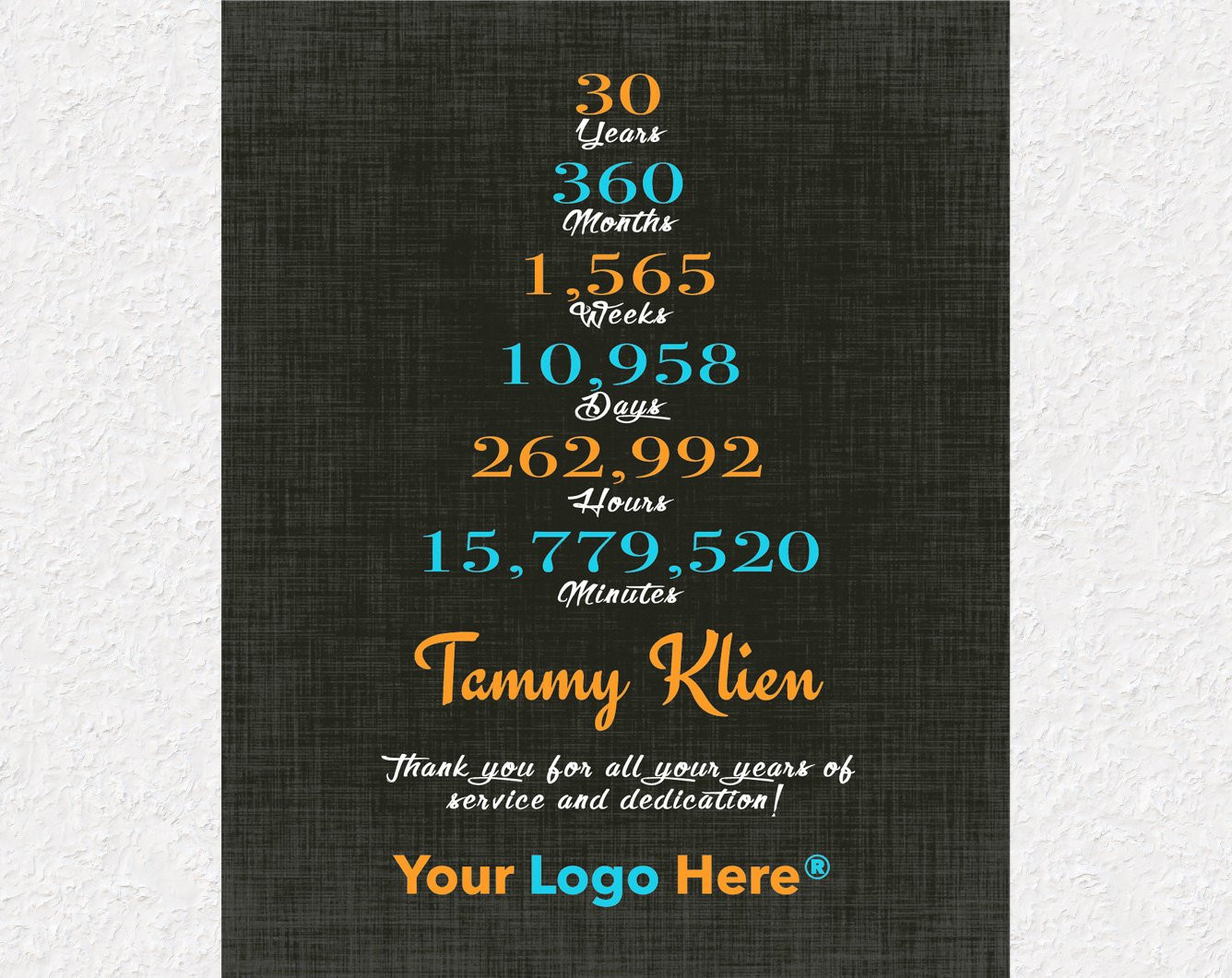 Work Anniversary Gift Ideas
 30 Year Anniversary Gift 15 Year Work Anniversary Gift