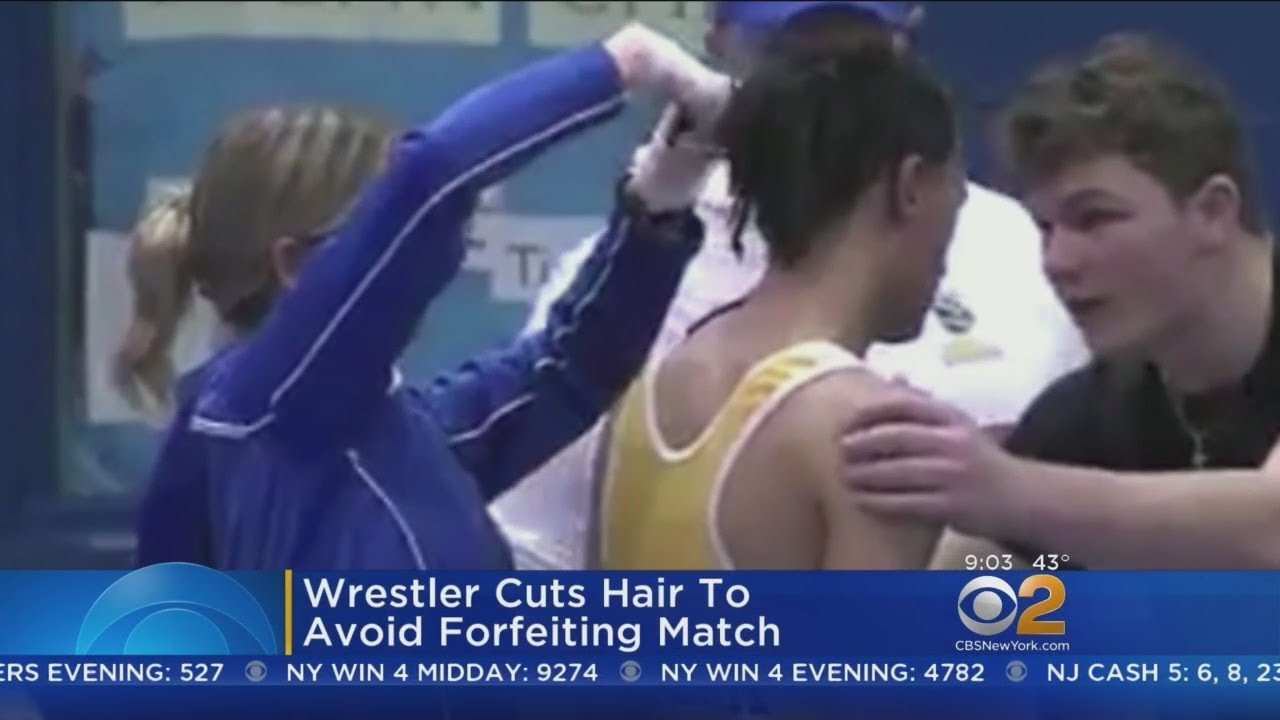 Wrestler Forced To Cut Hair
 Outrage After Student Wrestler Forced To Have Dreadlocks