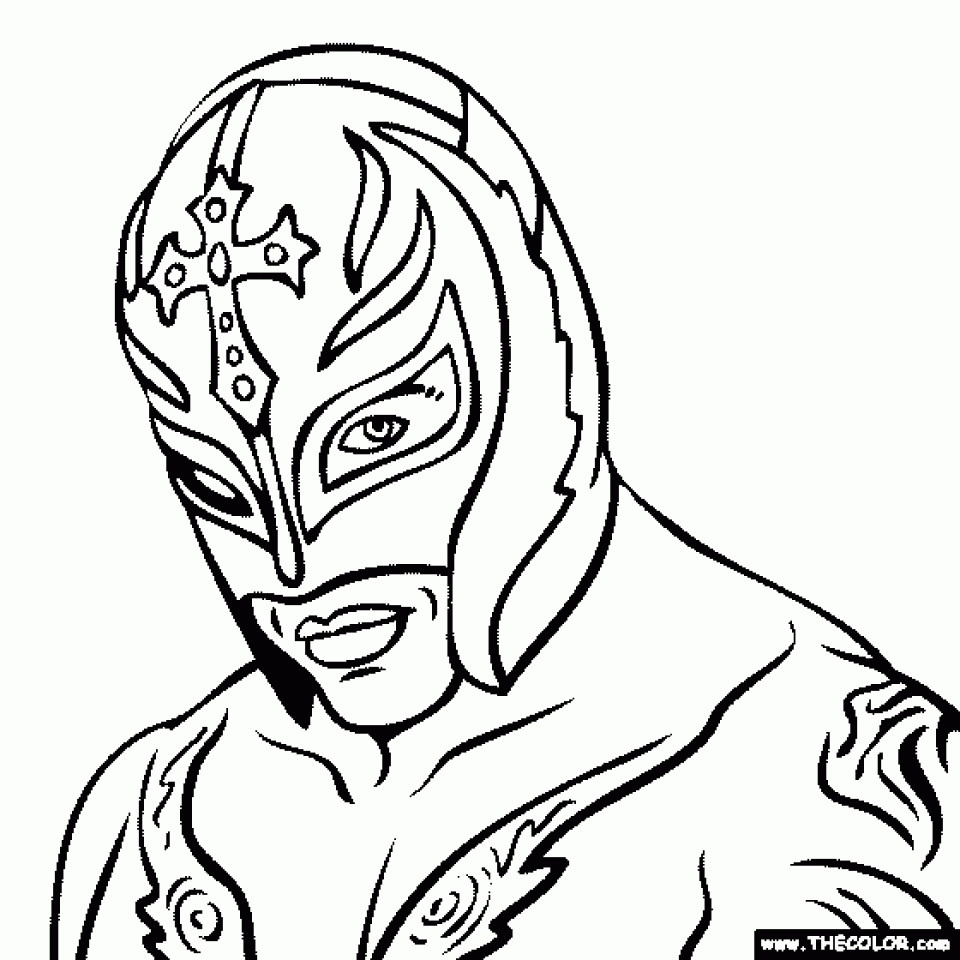 Wrestling Coloring Pages
 Get This Printable WWE Coloring Pages