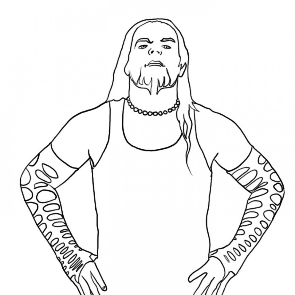 Wrestling Coloring Pages
 Get This Free WWE Coloring Pages