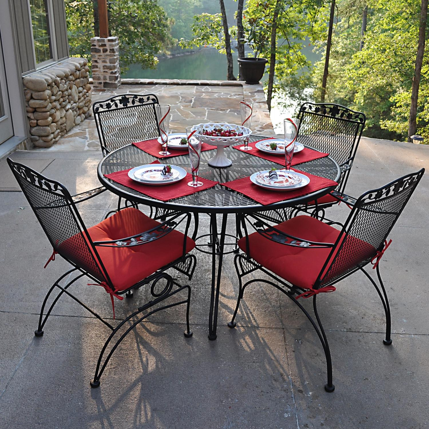 Best ideas about Wrought Iron Patio Furniture
. Save or Pin Rod Iron Patio Set Now.