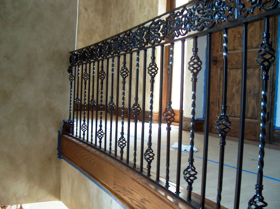 Best ideas about Wrought Iron Stair Railing Kits
. Save or Pin Wrought Iron Railings Do It Yourself to Repair Them Now.