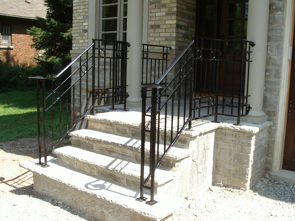 Best ideas about Wrought Iron Stair Railing Kits
. Save or Pin Durable Outdoor Wrought Iron Stair Railing for Deck Now.