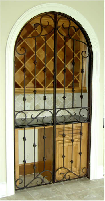 Best ideas about Wrought Iron Wine Cellar Doors
. Save or Pin Custom Modern Wrought Iron Wine Cellar Doors in Houston TX Now.