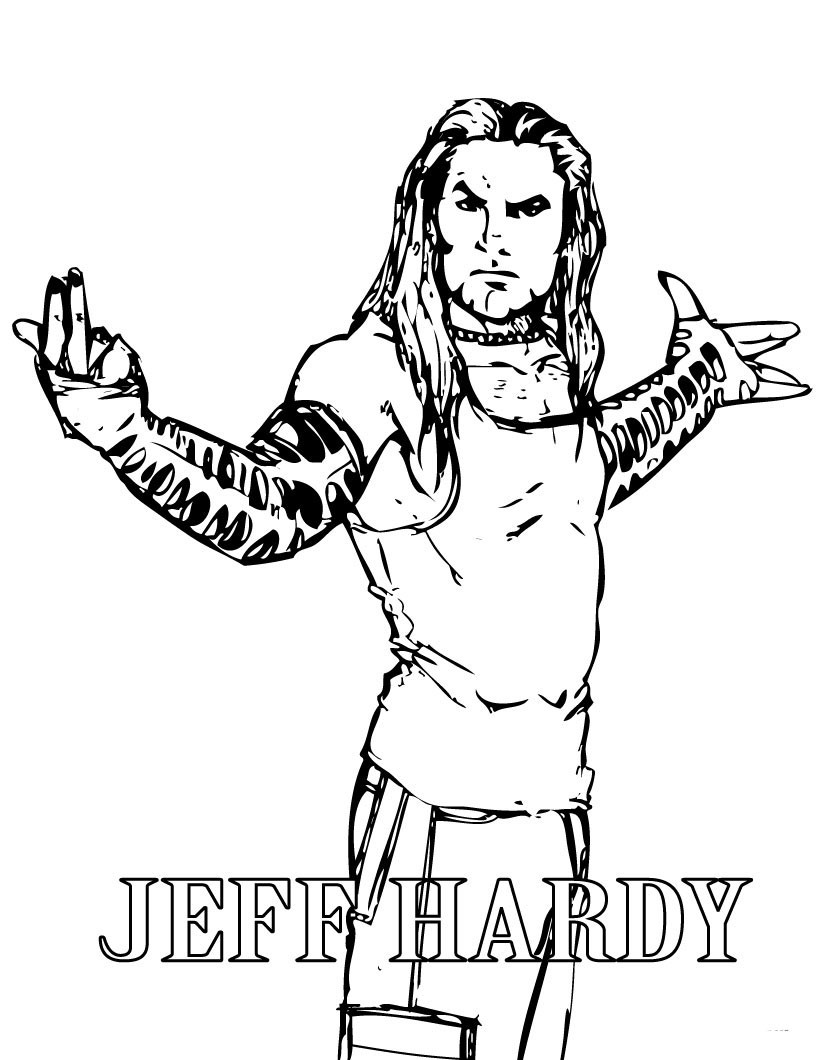 Wwe Coloring Pages For Boys
 Free Printable WWE Coloring Pages For Kids
