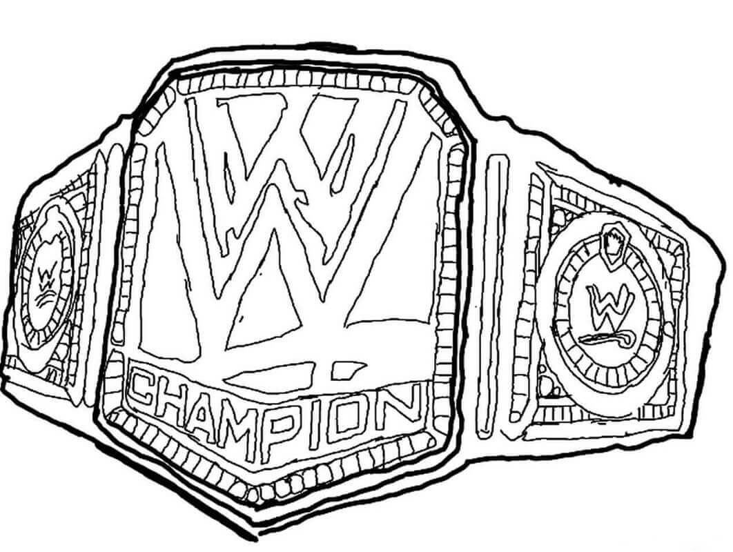 Wwe Printable Coloring Pages
 Free Printable World Wrestling Entertainment WWE