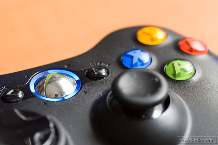 Xbox One Controller Mod DIY
 Viktor s DIY XBOX 360 Controller Multicolour START Button mod