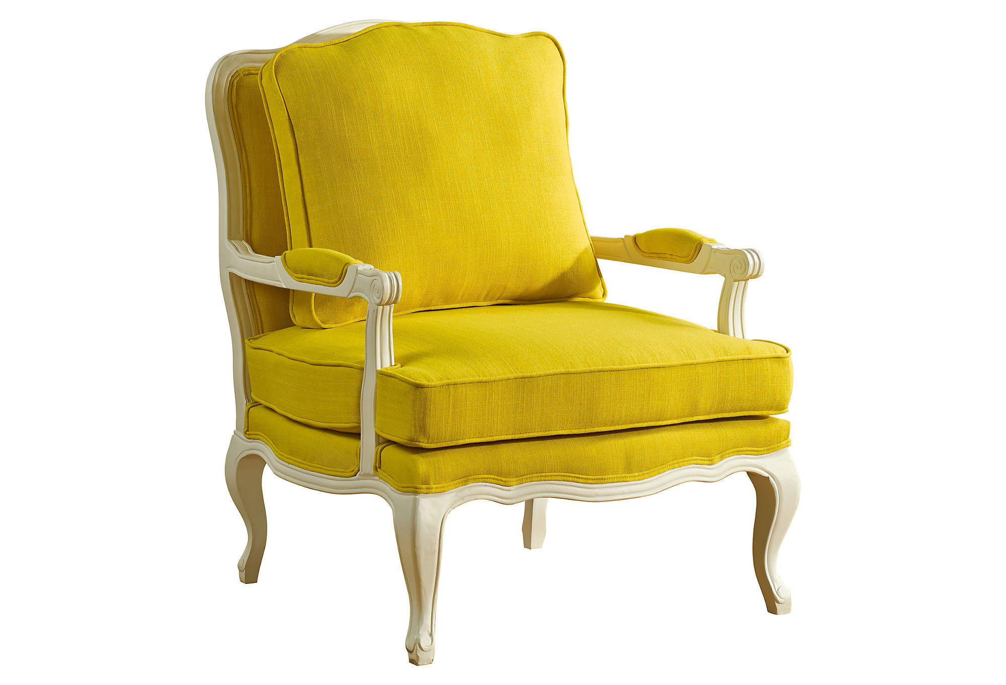 Best ideas about Yellow Accent Chair
. Save or Pin Agatha Accent Chair Yellow Accent & from e Kings Lane Now.