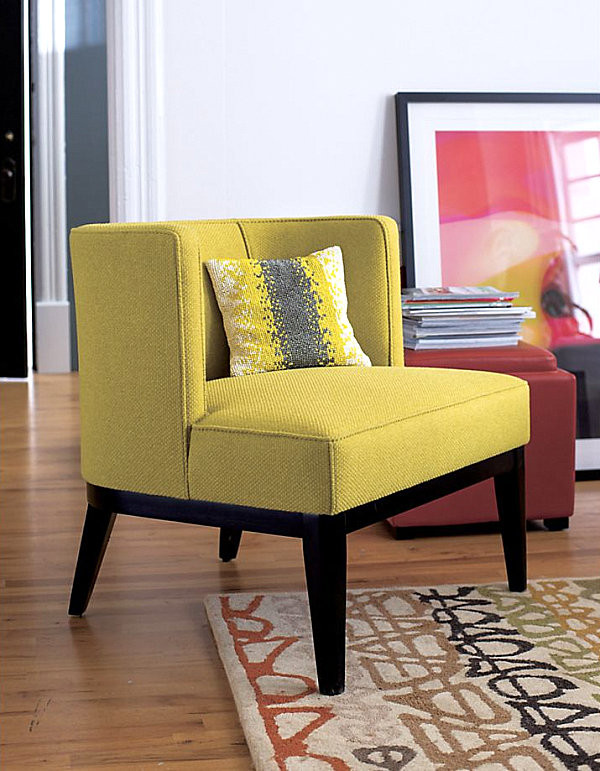 Best ideas about Yellow Accent Chair
. Save or Pin Sunny Yellow Furniture Finds for a Radiant Interior Now.