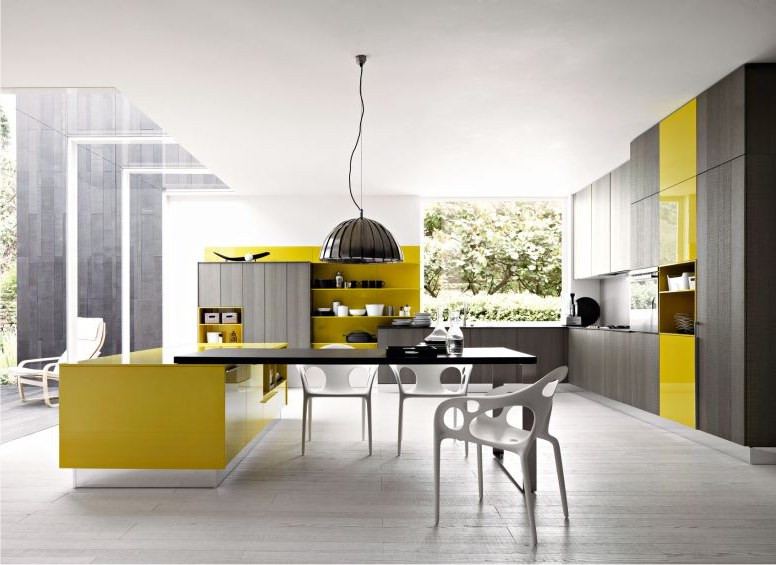 Best ideas about Yellow And Gray Kitchen Decor
. Save or Pin Modern Yellow and grey Kitchen ideas Now.