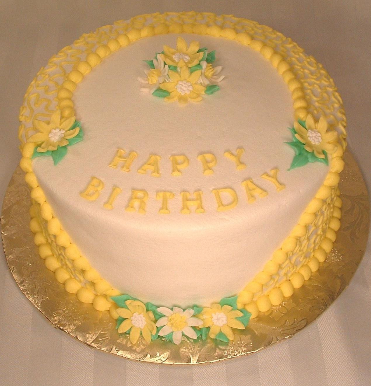 Yellow Birthday Cake
 Yellow Birthday Cake Recipe — Dishmaps
