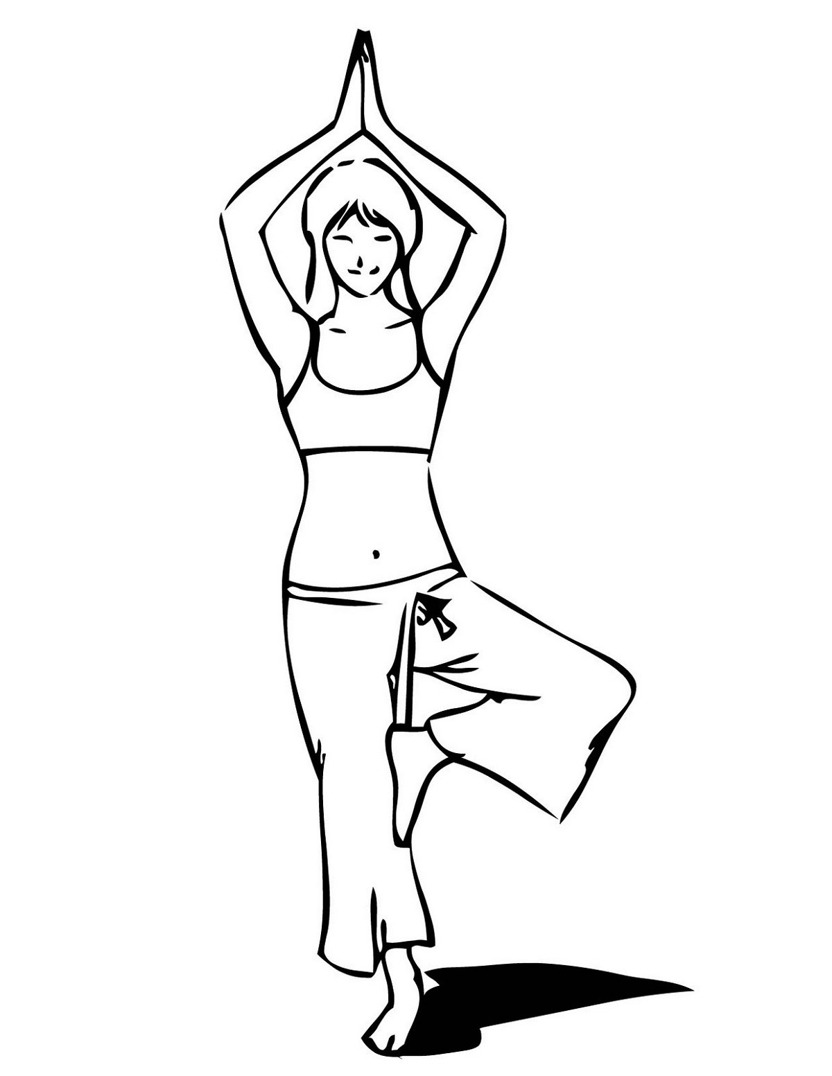 Yoga Coloring Pages
 Yoga Coloring Pages for Kids Free