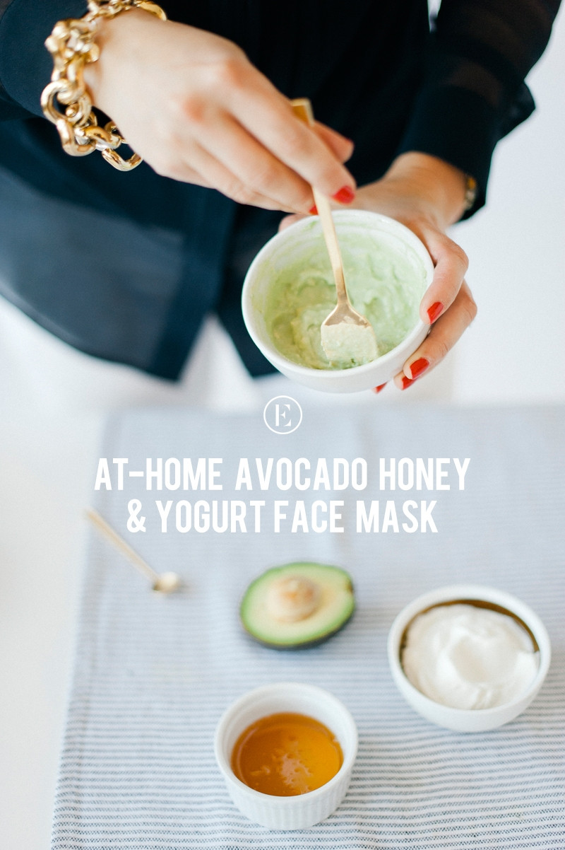 Yogurt Face Mask DIY
 At Home Avocado Honey & Yogurt Face Mask