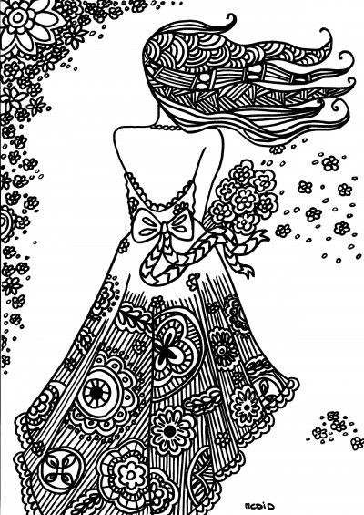 Zentangle Coloring Pages For Teens
 17 Best images about Adult Coloring Pages Nature