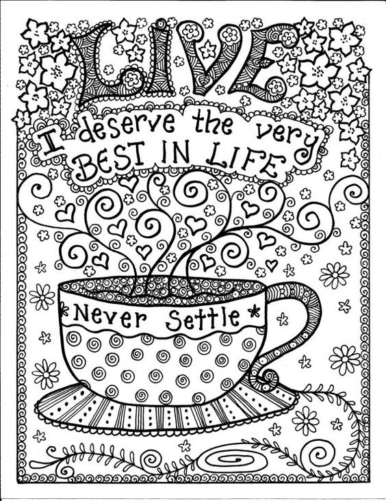 Zentangle Coloring Pages For Teens
 Coloring Pages for Teens Best Coloring Pages For Kids